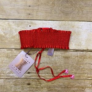 NWT Savage x Fenty Red Belt